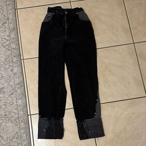 Roper Black and Gray jeans with studs